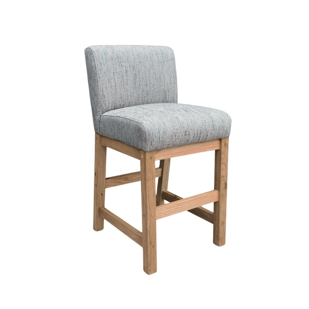 Straight Back Counter chair | Grey