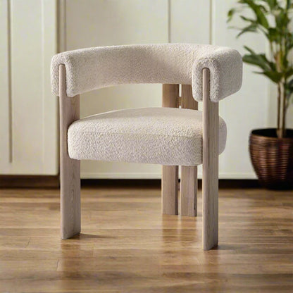 Curved Back Dining Chair