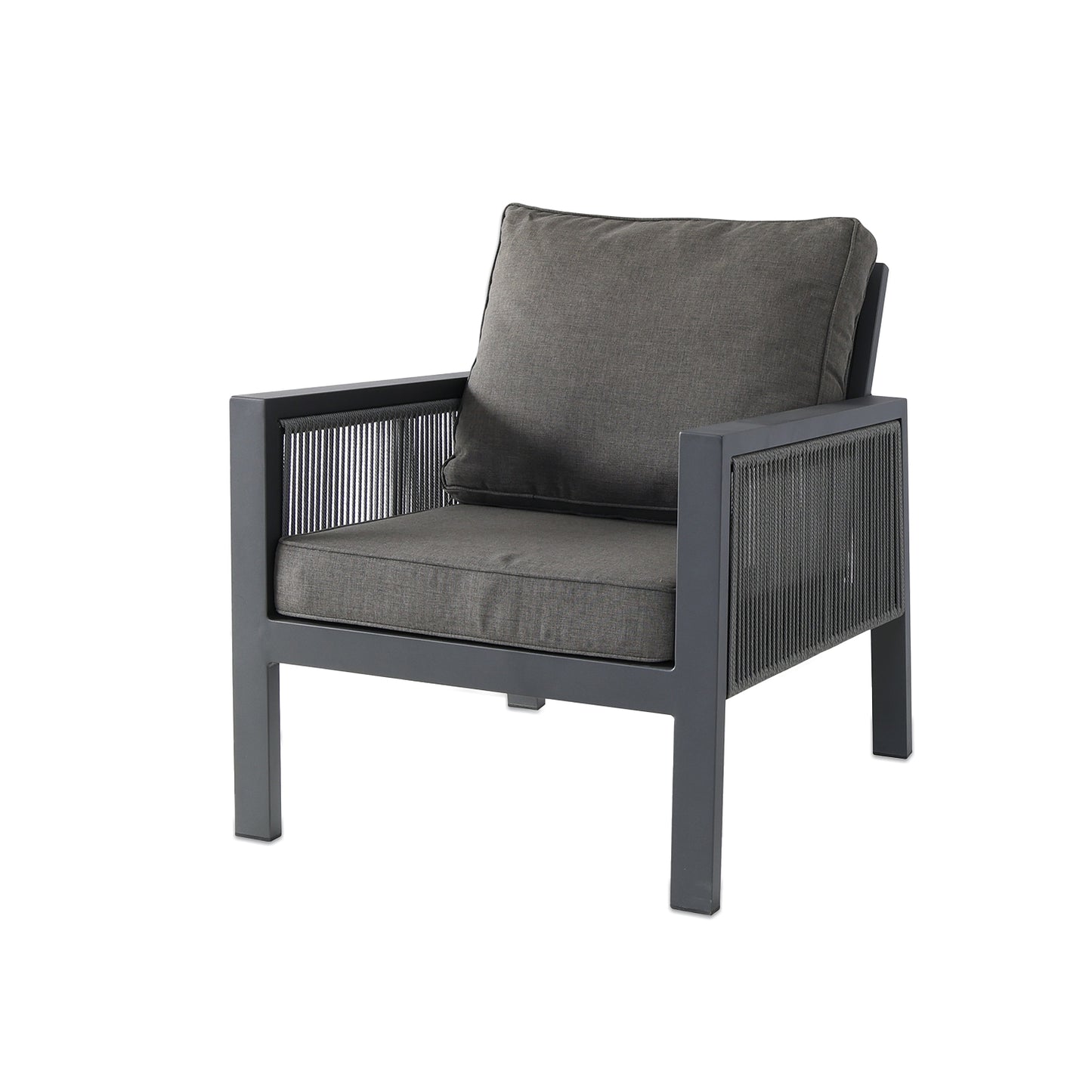 Cora Outdoor Lounge Set | Dark Grey