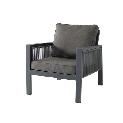 Cora Outdoor Lounge Set | Dark Grey