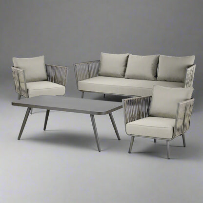 Mara Outdoor Lounge Set | Coffee
