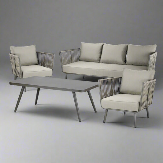 Mara Outdoor Lounge Set | Coffee