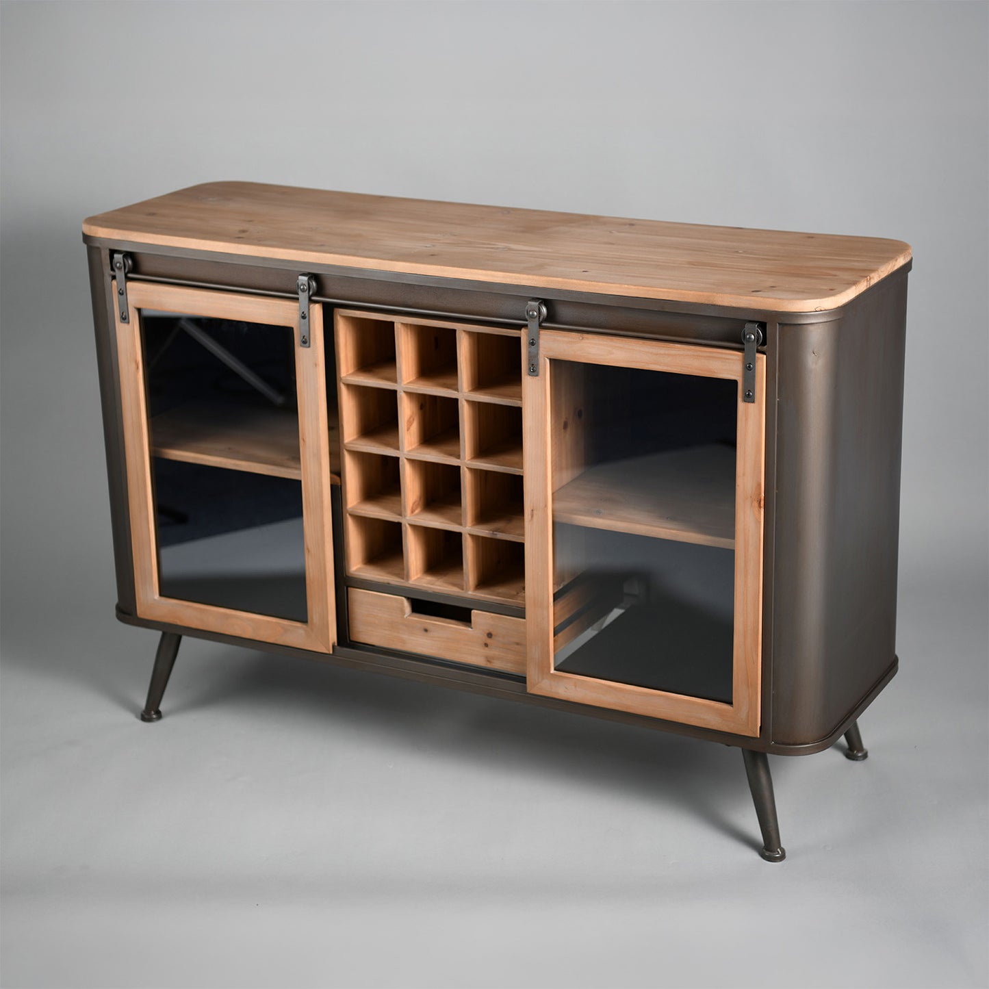 Kirae Wine Cabinet - With Doors