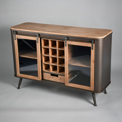 Kirae Wine Cabinet - With Doors