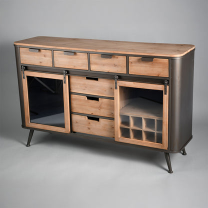 Kirae Wine Cabinet - With Drawers