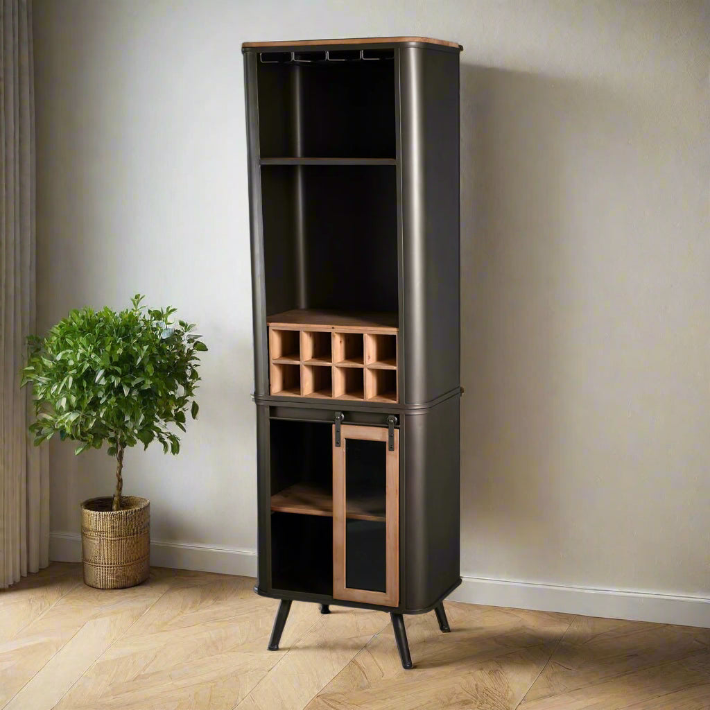Kirea Tall Wine Cabinet