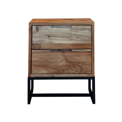 2 Drawer Bedside Cabinet