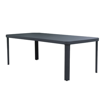 Sturdy Haven Dining Set | Black / Grey