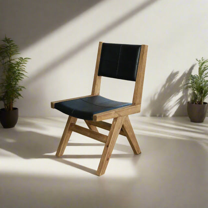 Addo | Timber & Hide Dining Chair