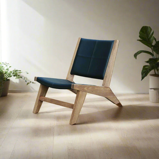 Addo | Timber & Hide Occasional Chair