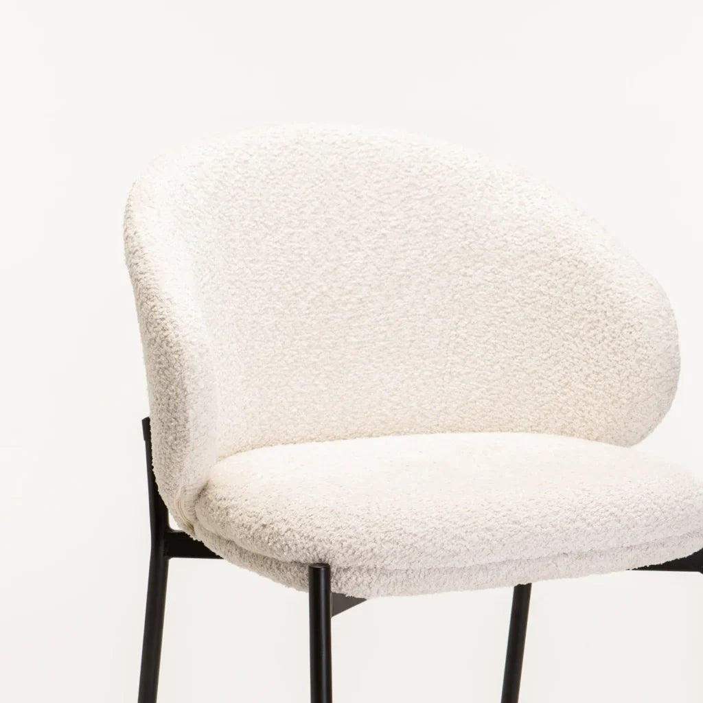 Boucle Bar Stool