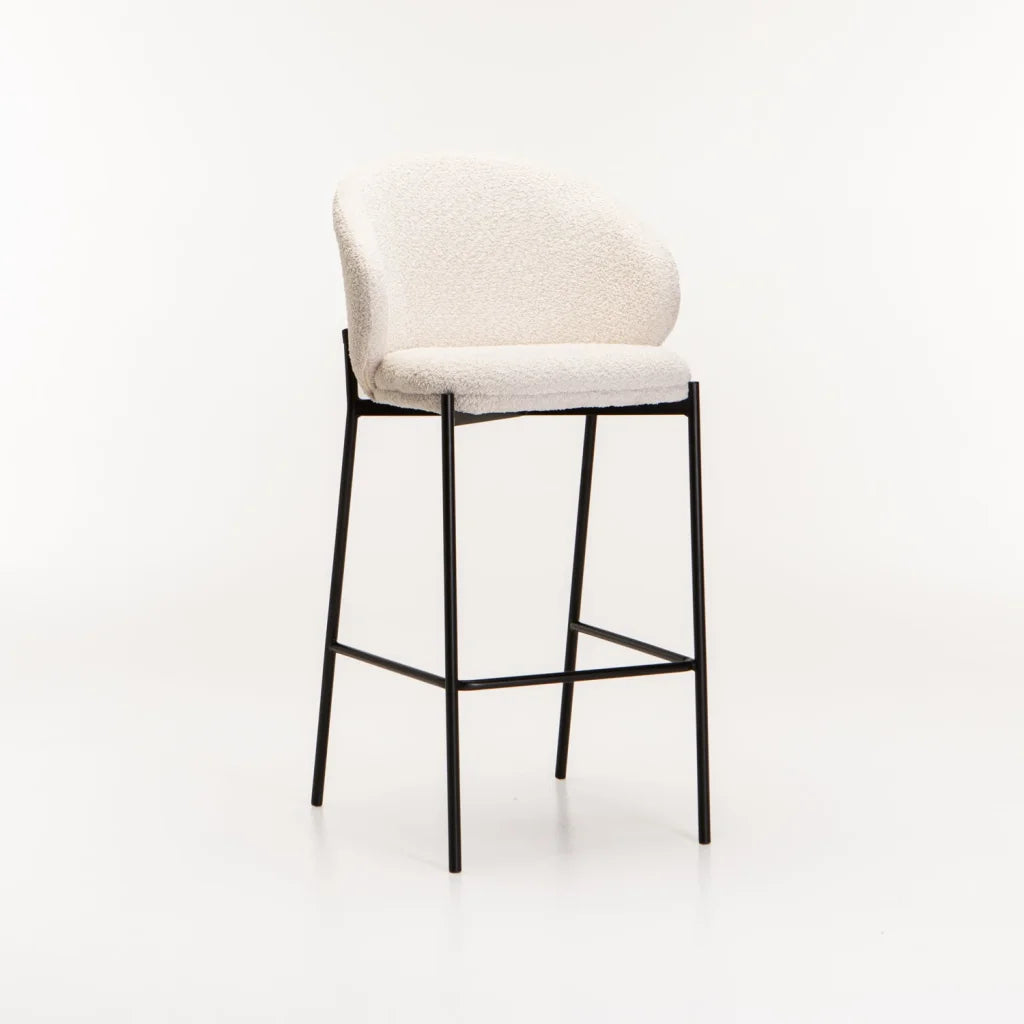 Boucle Bar Stool