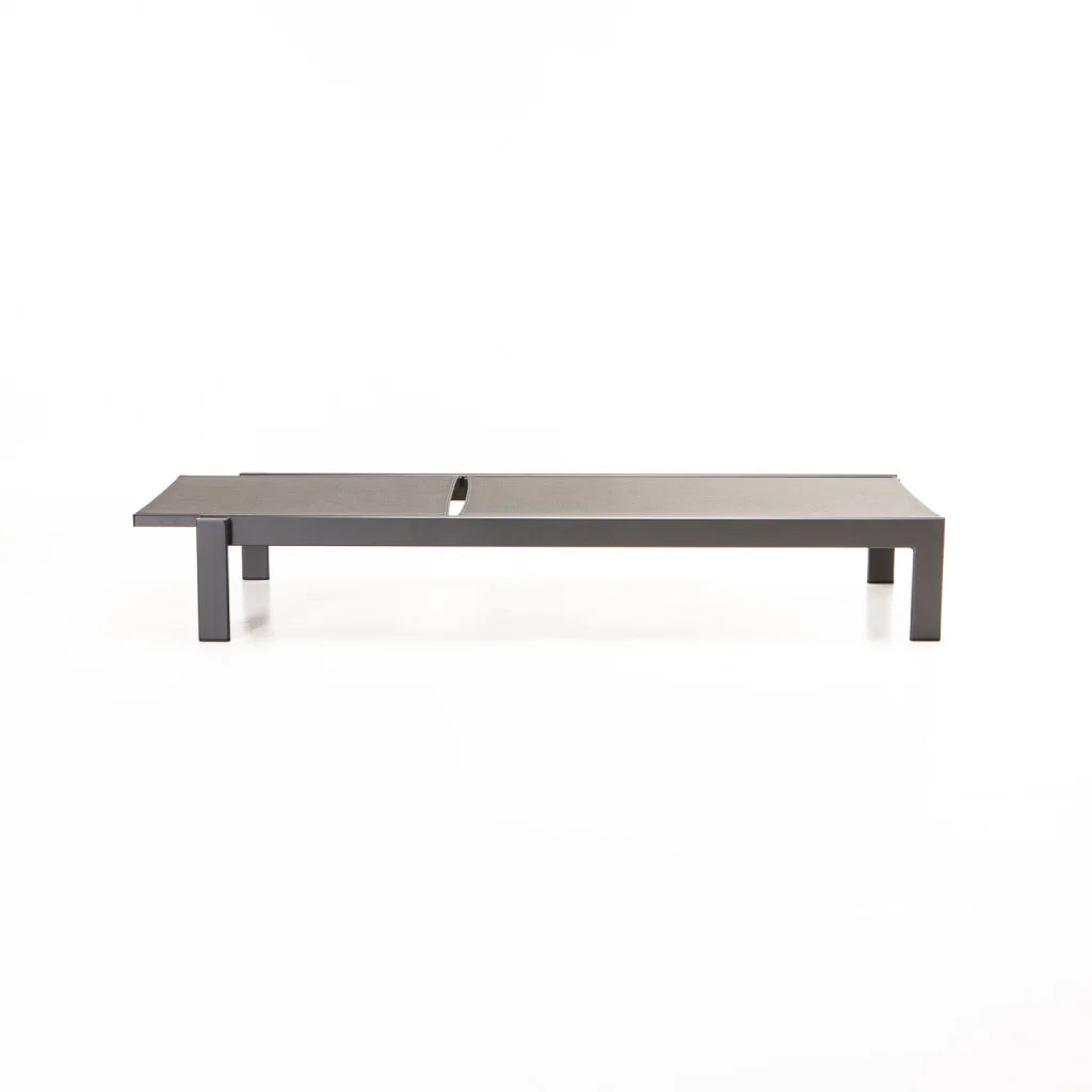 Dark Grey Sun Lounger