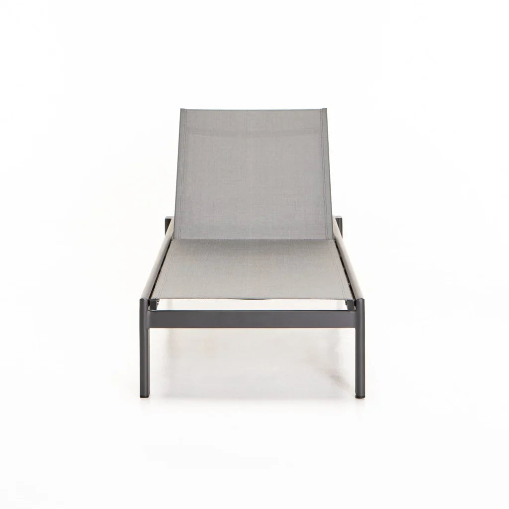 Dark Grey Sun Lounger