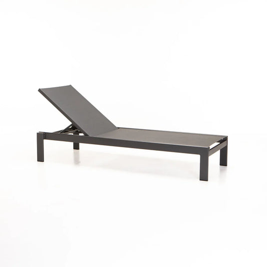 Dark Grey Sun Lounger