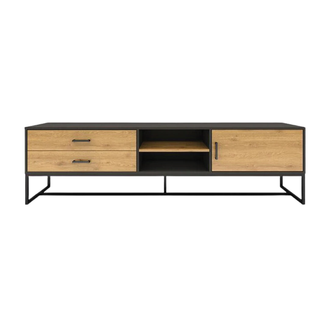 Duco Sprayed TV Unit - 2 Drawers & 1 Door