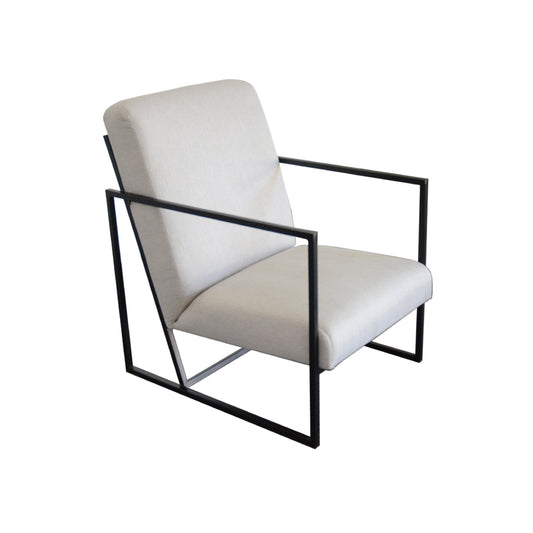Modern Steel Occasional Chair