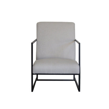Modern Steel Occasional Chair