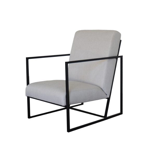 Modern Steel Occasional Chair