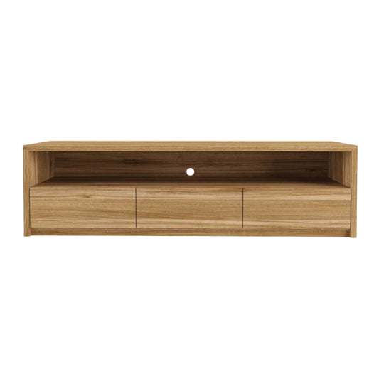 Solid Wood TV Unit 3 Drawers, 1 Opening